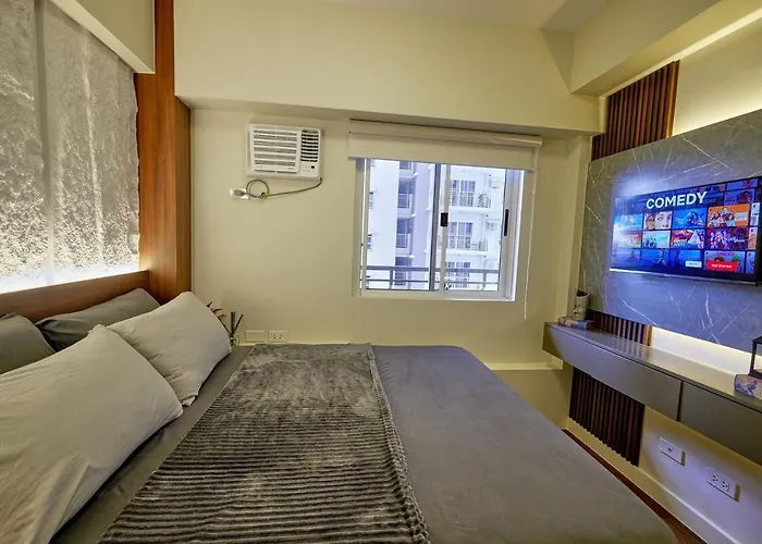 公寓 Modern 2 Bedroom Unit Near Pasig & Bgc *